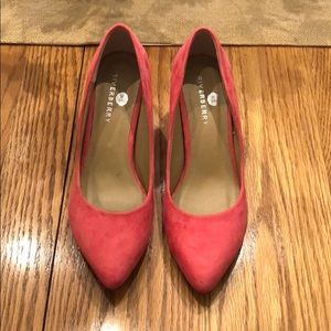 Cute pair of pink high heels